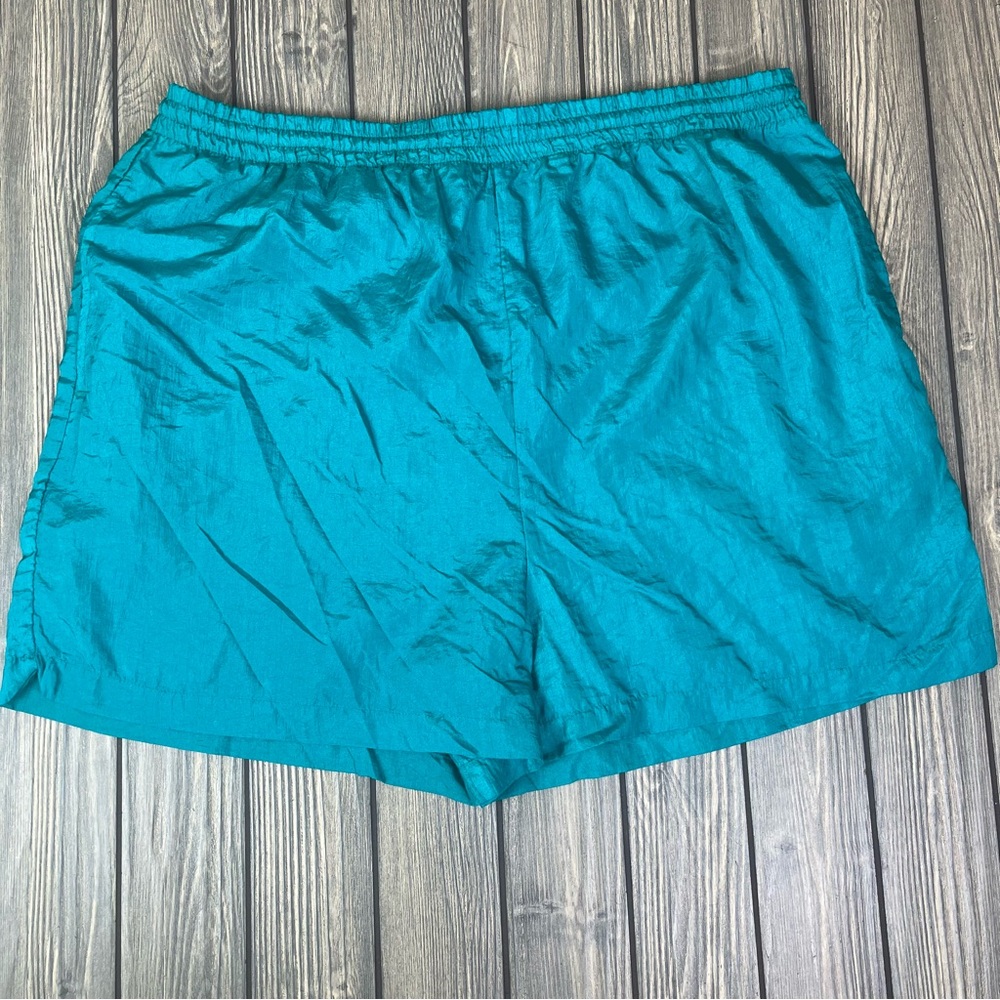 The Body Co Vintage 80s Swish Windbreaker Shorts Baggy Women's XL Jazzercise